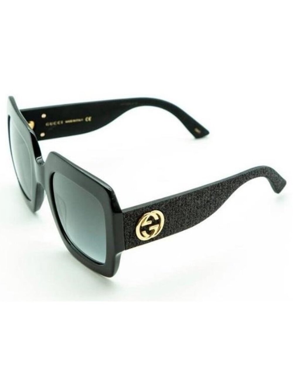 New - Gucci Grey Gradient Square Ladies Sunglasses GG0102S 001 54 - Picture 9 of 12